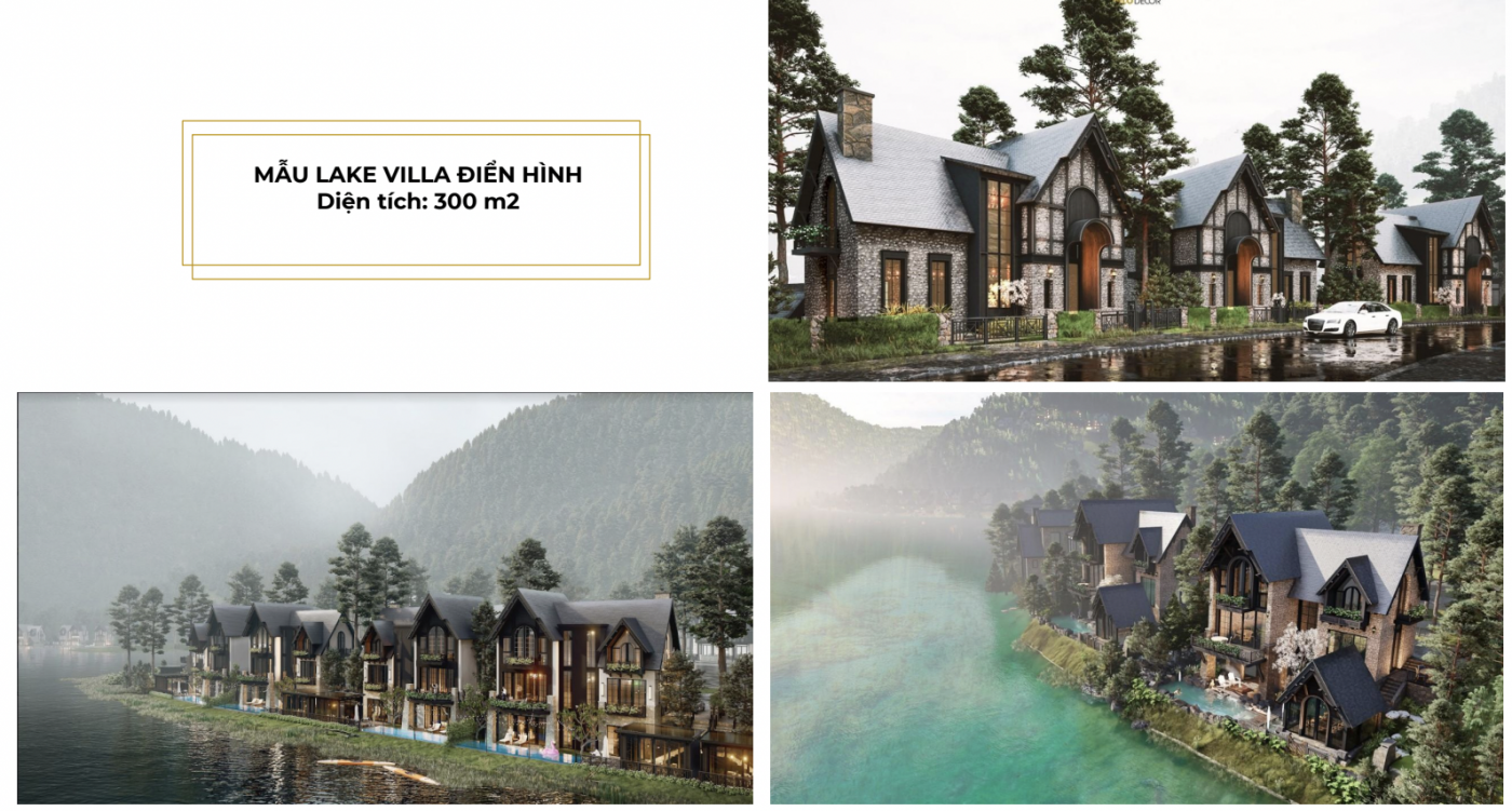 Mẫu lake villa